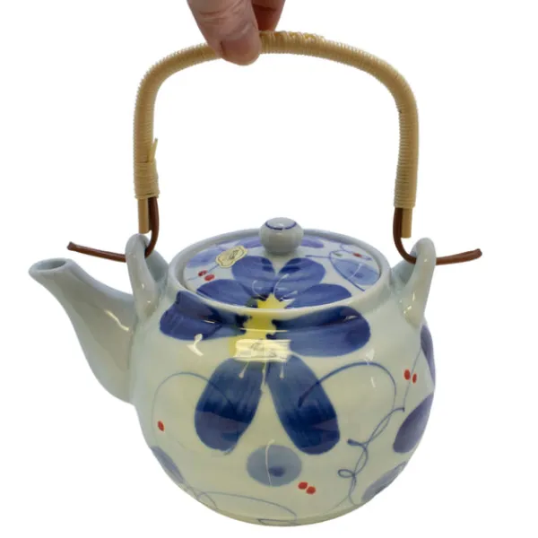 TeaSource Teapots<Blue Flower Teapot (Dobin)