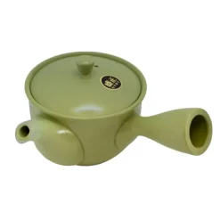 TeaSource Teapots<Cream Green Tokoname Teapot (Kyūsu )