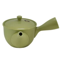 TeaSource Teapots<Cream Green Tokoname Teapot (Kyūsu )