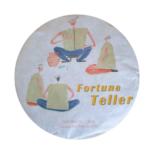 TeaSource Puer Tea<Fortune Teller Raw (Sheng) Puer Tea Cake