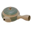TeaSource Teapots<Green Swirl Tokoname Teapot (Kyūsu)