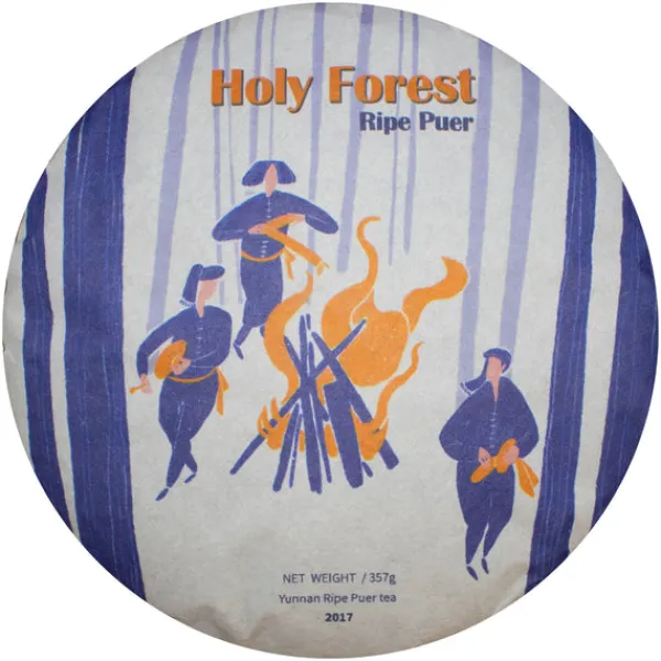 TeaSource Puer Tea<Holy Forest | Ripe (Shu) Puer Tea Cake