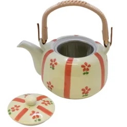 TeaSource Teapots<Peach Petals Teapot (Dobin)