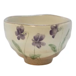 TeaSource Tea Cups & Infusers<Violet Flower Teacup (Yunomi)